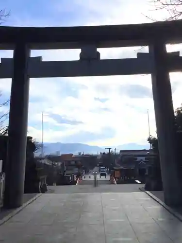 武田神社の鳥居