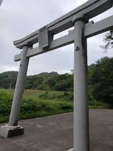 出雲神社の鳥居