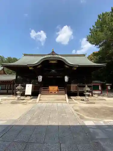 福山八幡宮の本殿