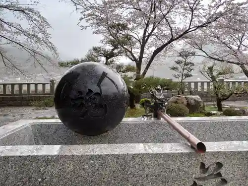 大斎原（熊野本宮大社旧社地）の手水舎