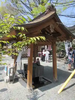 川越熊野神社の手水舎