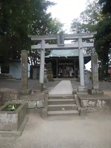 熊野福藏神社の鳥居