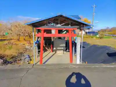 古川白龍大龍神の鳥居