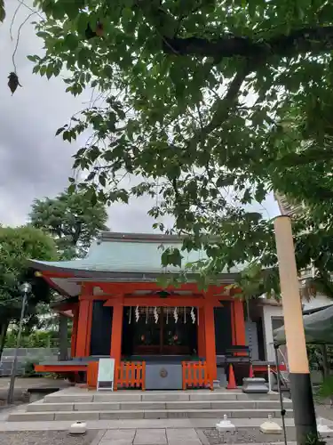 麻布氷川神社の本殿・本堂