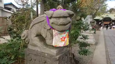 菊田神社の狛犬
