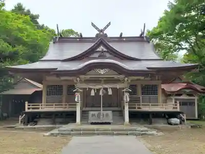 尻岸内八幡神社の本殿・本堂