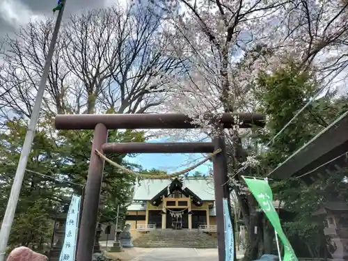 月寒神社の鳥居