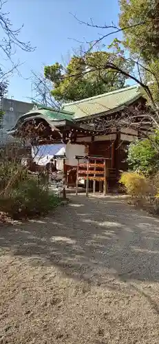 堀越神社の本殿・本堂