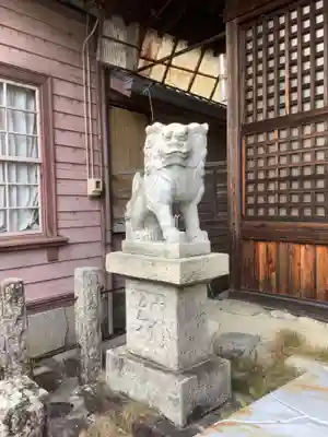 太部古天神社の狛犬