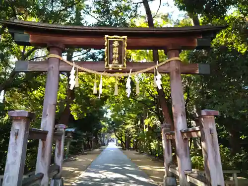 辛國神社の鳥居