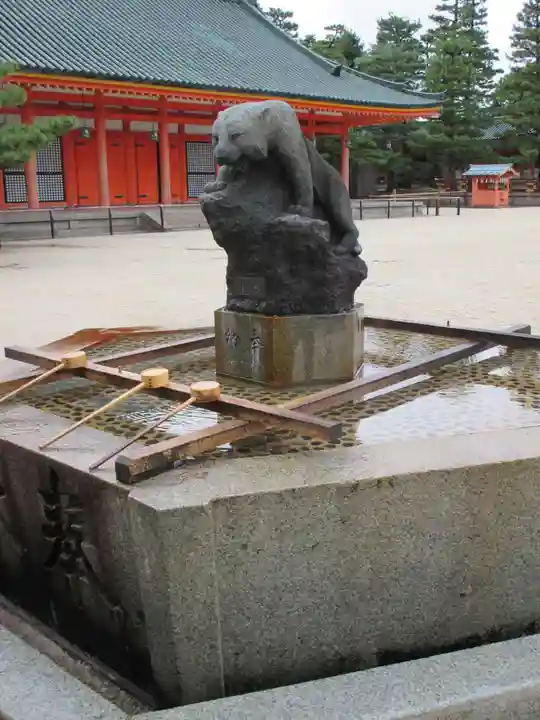 平安神宮の手水舎