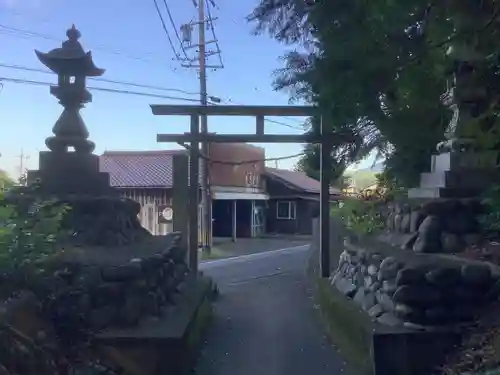 熊野社（塔野地東屋敷）の鳥居