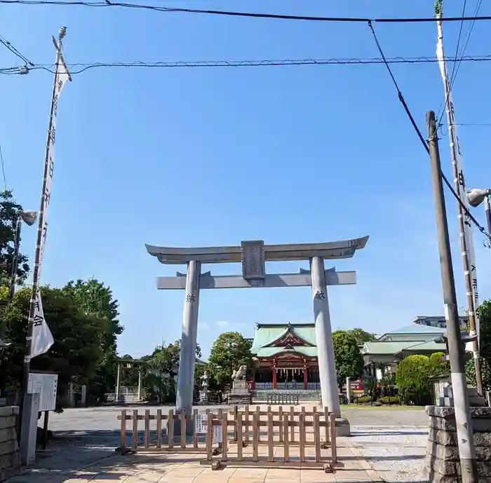 潮田神社の鳥居