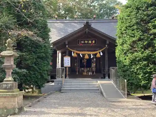 廣瀬神社の本殿