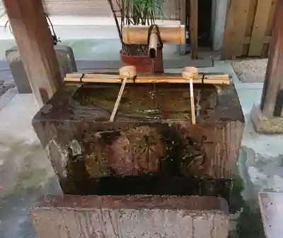 堀越神社の手水舎