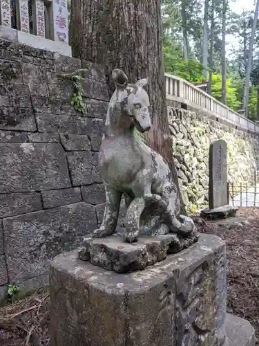 三峯神社の狛犬