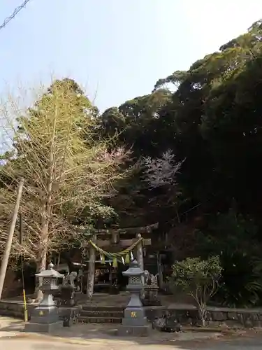 行相神社の鳥居