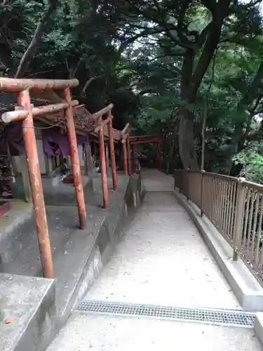 八王子神社の鳥居