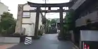 白山神社の鳥居