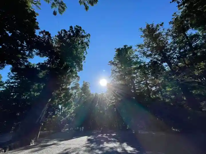 伊勢神宮外宮(豊受大神宮)の景色