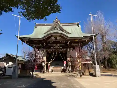 諏訪神社の本殿・本堂