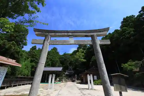 高野宮(内神社)の鳥居