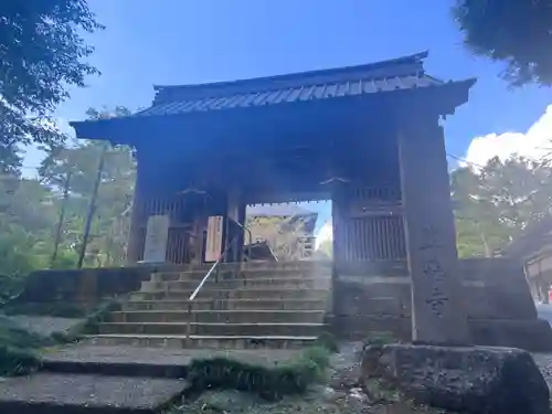 笠森寺の山門