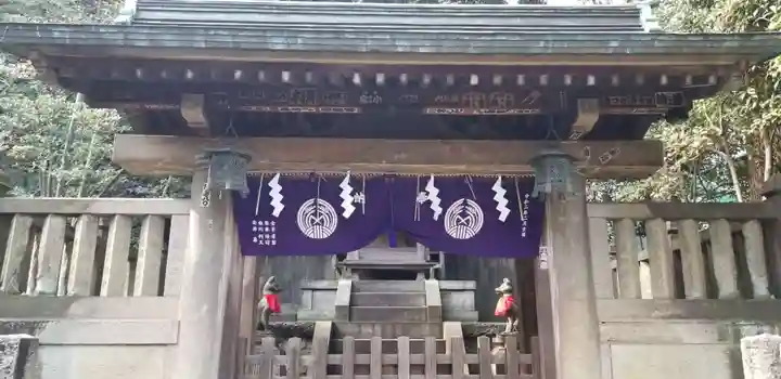 根津神社の山門・神門