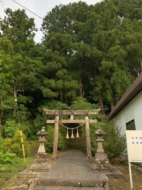 熊野神社の鳥居