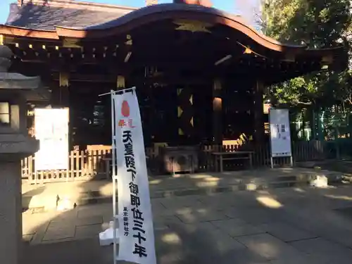 渋谷氷川神社の本殿