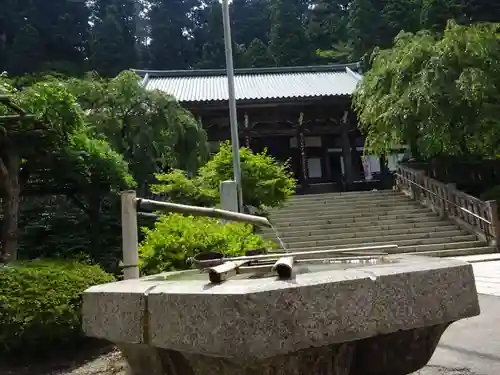 最乗寺（道了尊）の手水舎