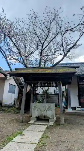 真間稲荷神社の手水舎