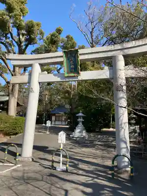 磯良神社(疣水神社)の鳥居