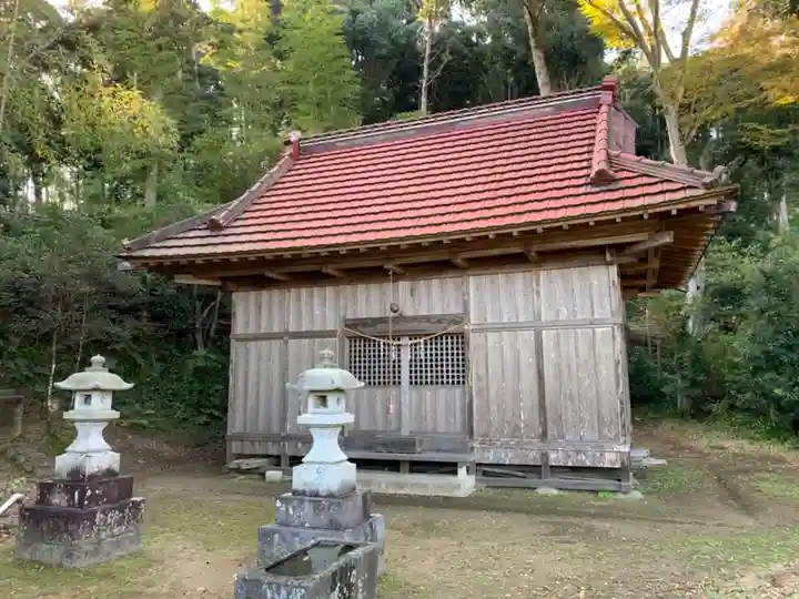 白山神社の本殿・本堂