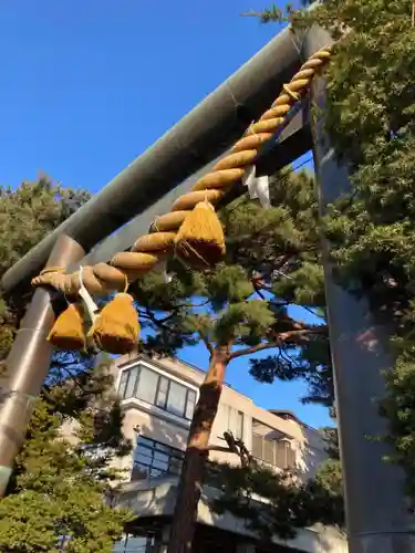 白石神社の鳥居