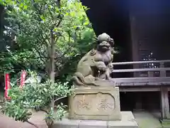 冨塚八幡宮の狛犬