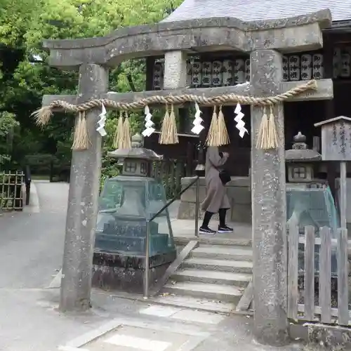 嚴島神社 (京都御苑)の鳥居