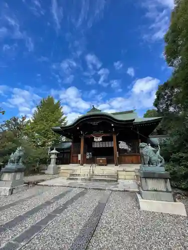 溝旗神社（肇國神社）の本殿