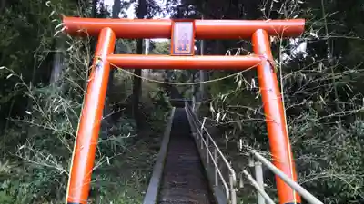 諏訪神社の鳥居