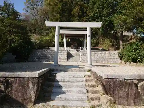 大清水神社の鳥居