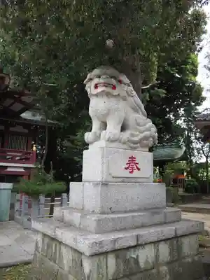 葛西神社の狛犬