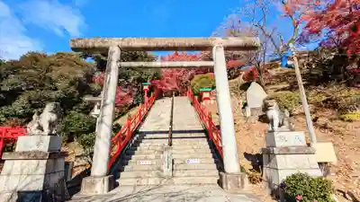 足利織姫神社の鳥居