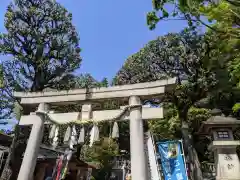 太子堂八幡神社の鳥居