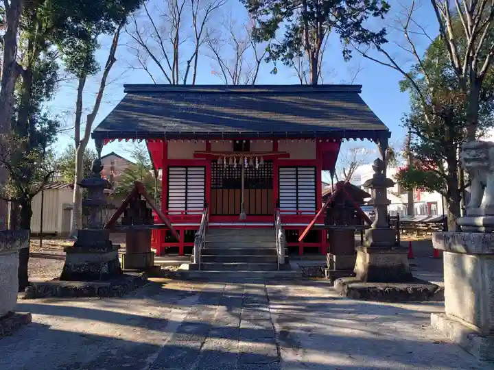 諏訪八幡神社の本殿・本堂