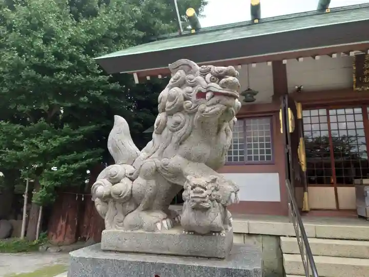 奥戸天祖神社の狛犬
