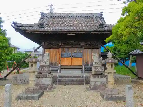 神明社（富山町）の本殿・本堂