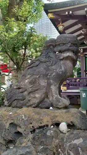 高木神社の狛犬