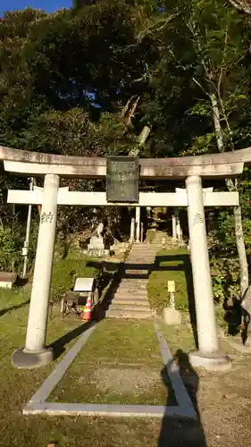 奈具神社の鳥居