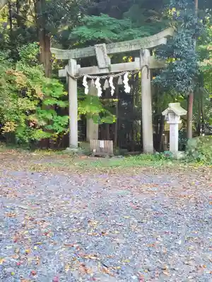 五所駒瀧神社の鳥居