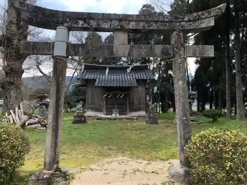 桐野神社の鳥居